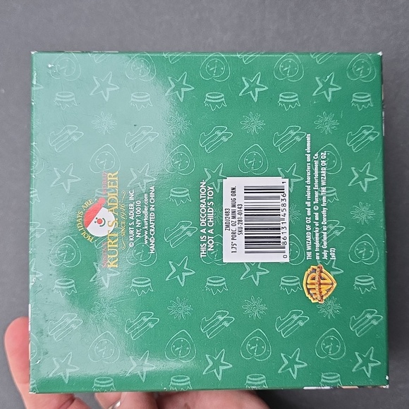 Kurt Adler The Wizard of Oz Set Of Four Mini Mug Ornaments - Picture 11 of 11